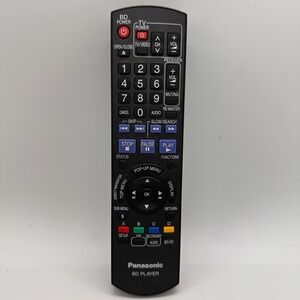 Panasonic BD Player Remote Control Replacement‎ N2QAYB000317 Black